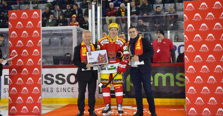 Meilleur joueur du mois au EHC Bienne